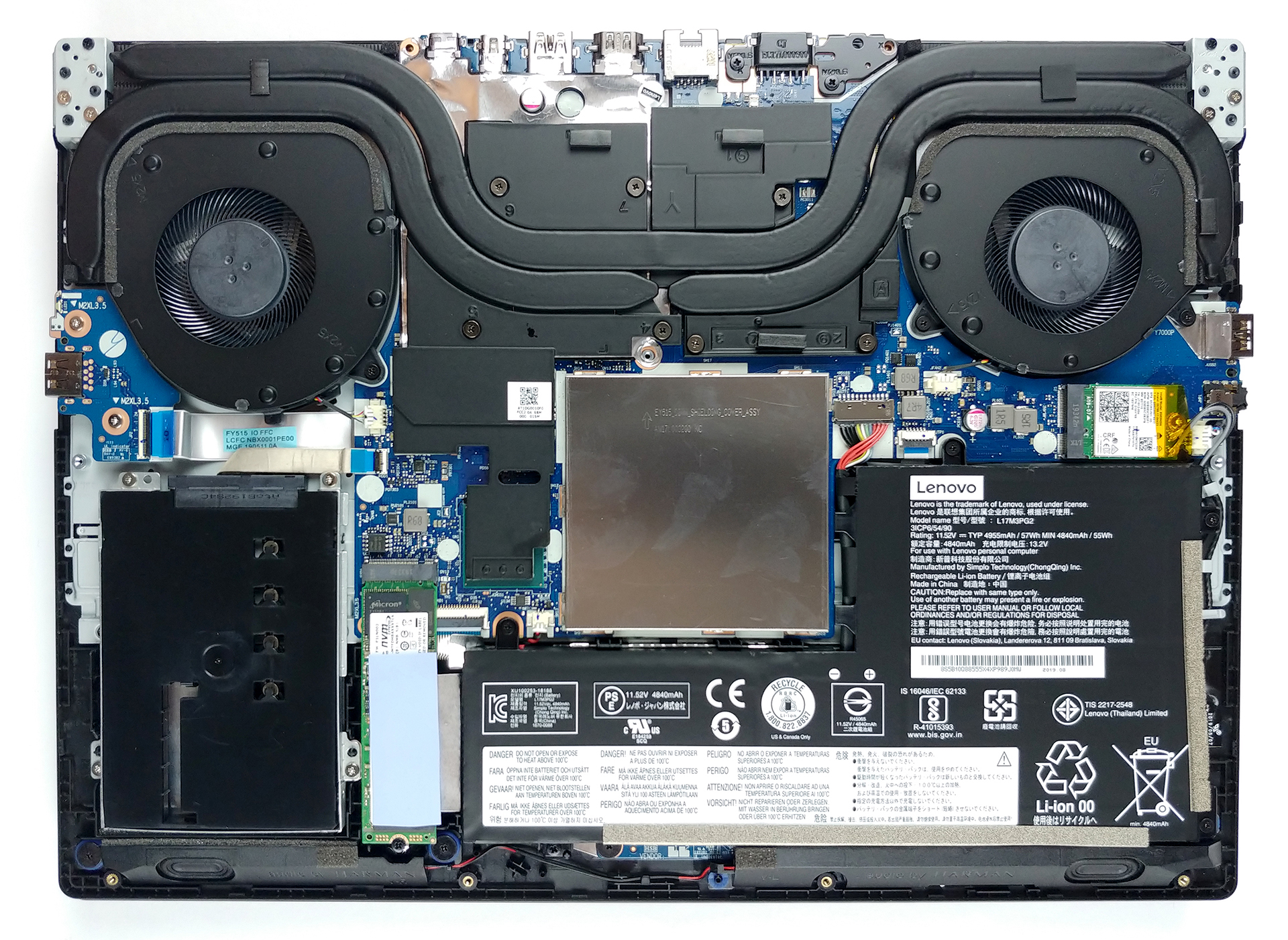How to replace and fix lenovo Legion Y530-15ICH Y7000-15 FHD 60hz 2019 30pin LED DC020023F10 LCD Cable (Lenovo Legion Y7000-15 (2019))